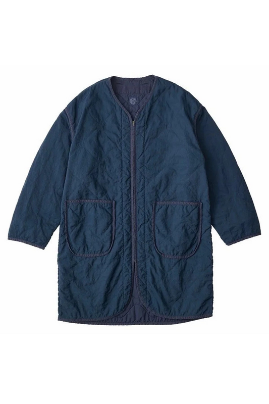 PORTER CLASSIC - SUPER NYLON MILITARY LONG LINER - BLUE