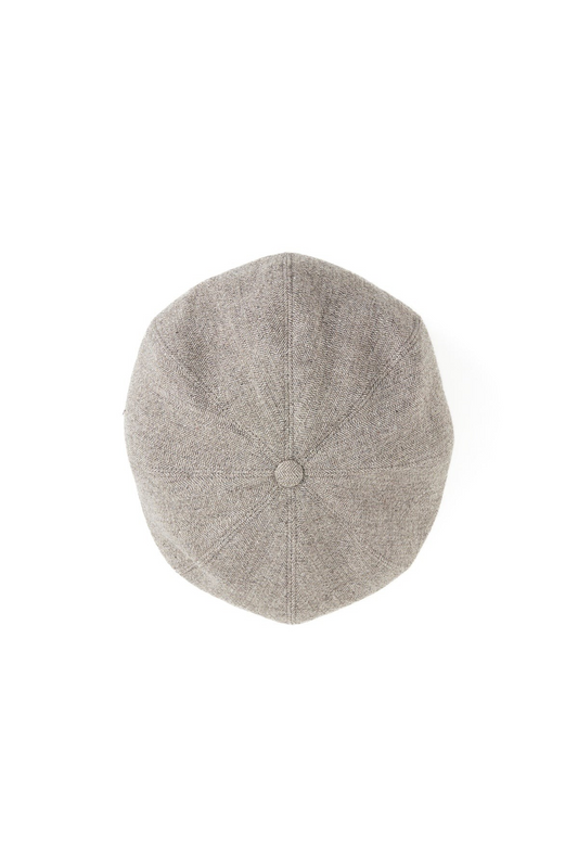 ○OLD JOE - FANCY WOOL PEAKED CAP - FANCY HERRINGBONE