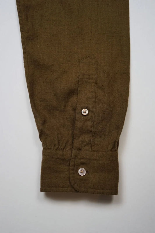 ◯ Nigel Cabourn - BRITISH OFF SH HEMPHORSE CLOTH - KHAKI