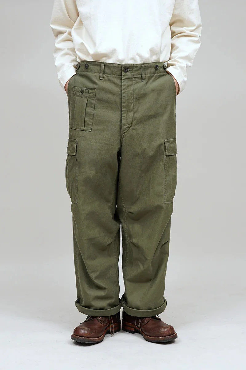 ◯ Nigel Cabourn - ARMY CARGO PANT - DARK GREEN