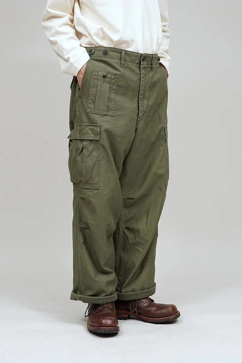 ◯ Nigel Cabourn - ARMY CARGO PANT - DARK GREEN