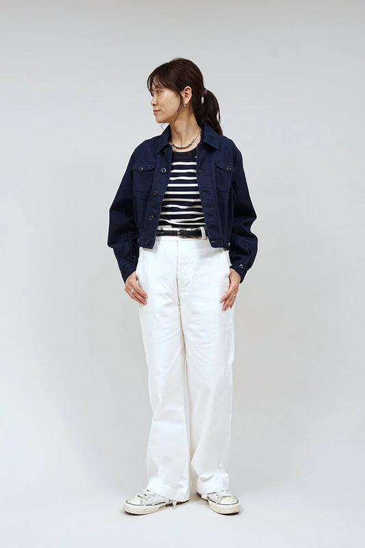 ◯ Nigel Cabourn woman - STRAIGHT CHINO PANT - OFF WHITE