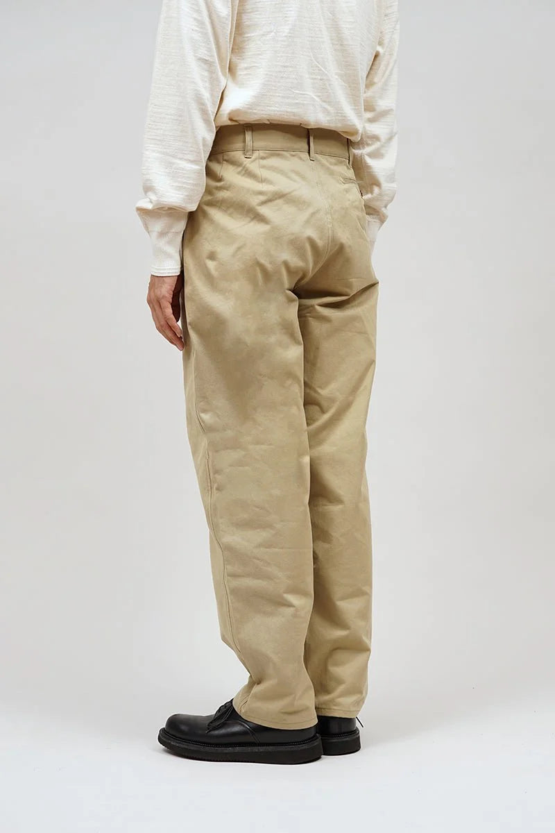 ◯ Nigel Cabourn - OFFICERS PANT WEPON - BEIGE