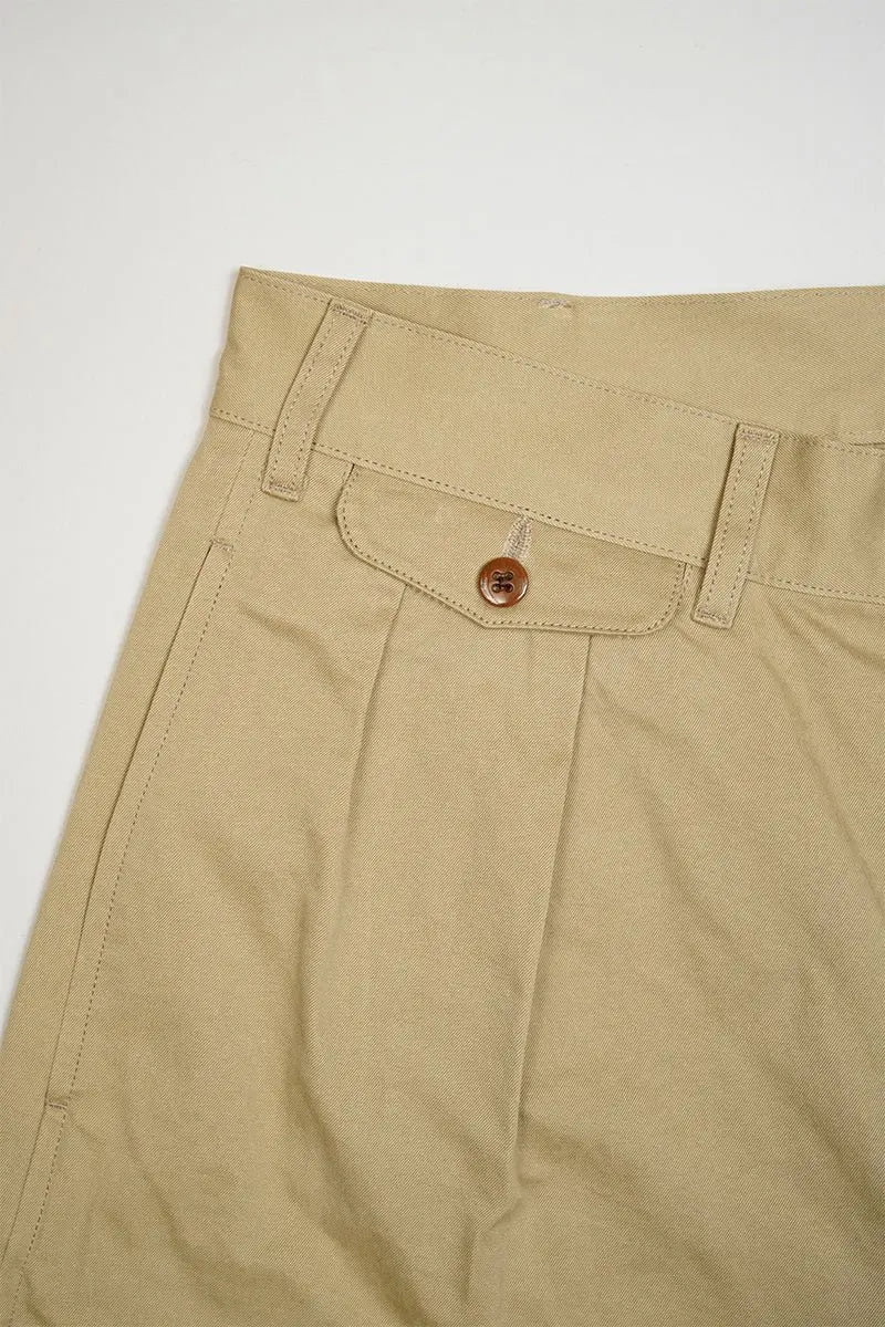 ◯ Nigel Cabourn - OFFICERS PANT WEPON - BEIGE