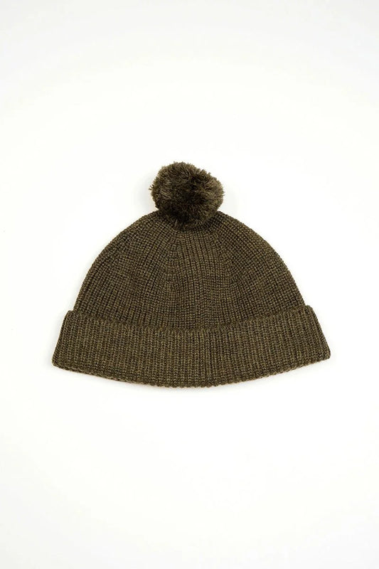 ◯ Nigel Cabourn - MOUNTAINNER KNIT CAP - GREEN