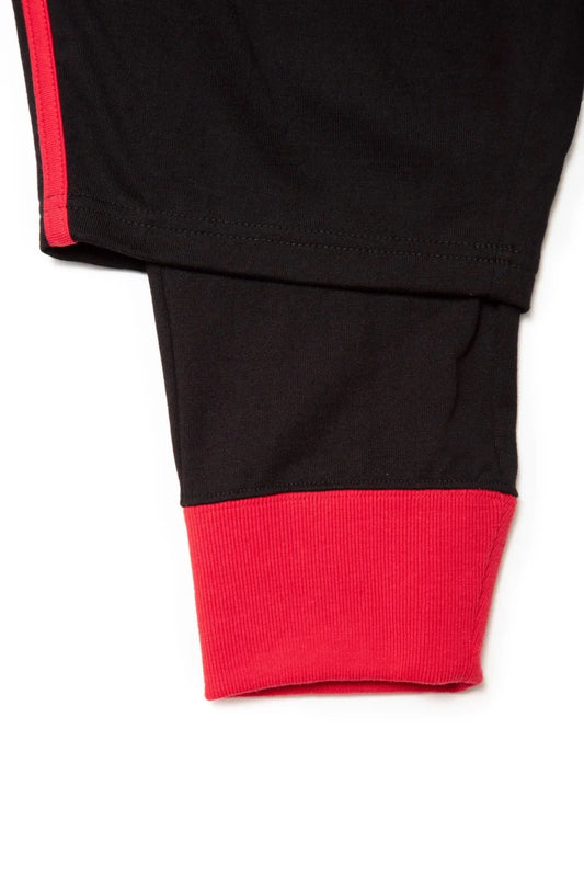 quitan - KASANE EASY PANTS - BLACK/RED