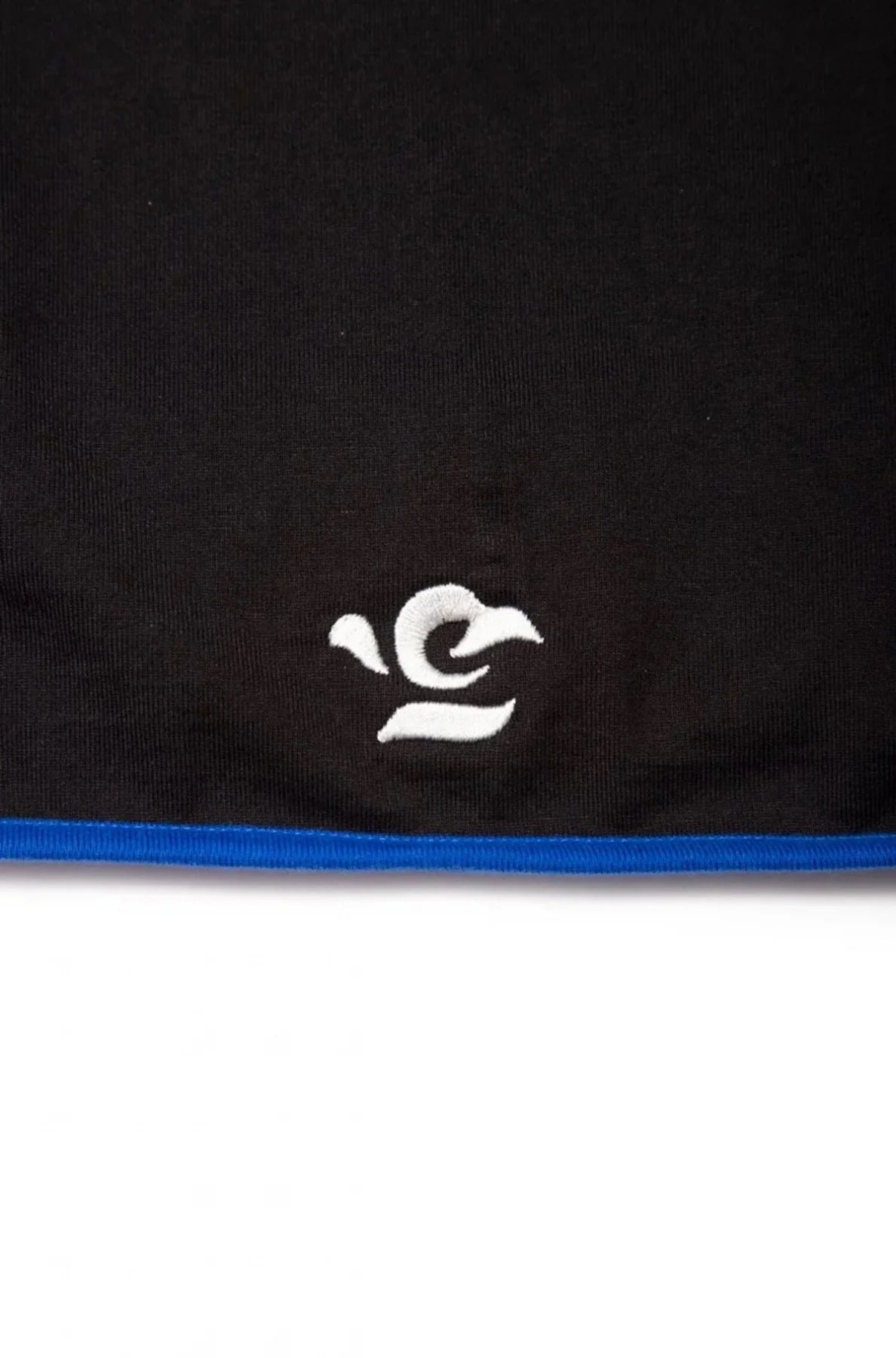 quitan - KIMONO LS TEE - BLACK/BLUE