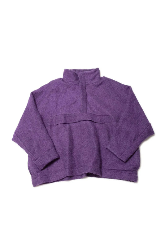 quitan - ANORAK TOP (collab. w/ WATANABE TEXTILE) -  DEEP PURPLE