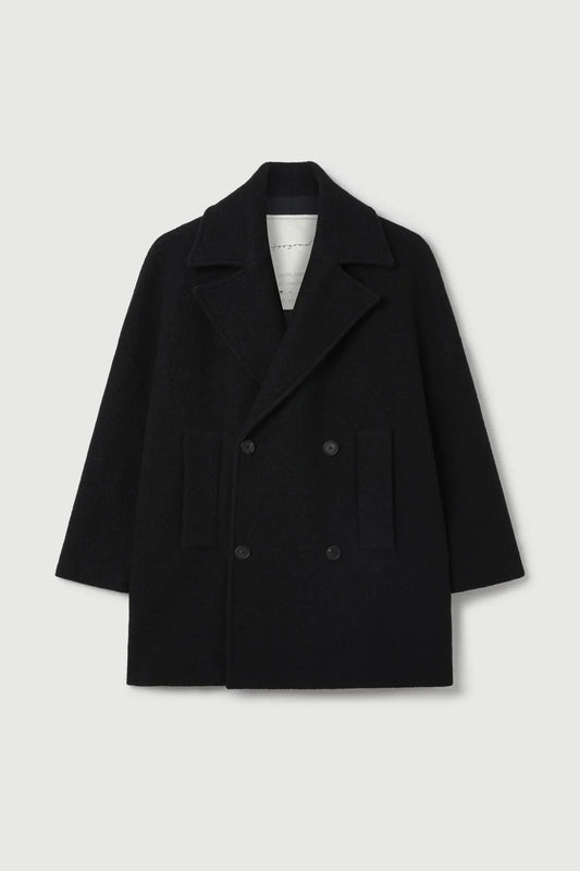 toogood - THE LOGGER COAT RAW CUT FELT - FLINT - M