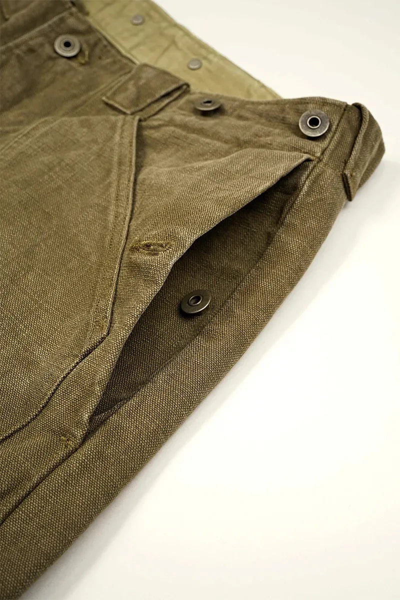 ◯ Nigel Cabourn - 50s MOUNTAIN ARMY PANT - GREEN