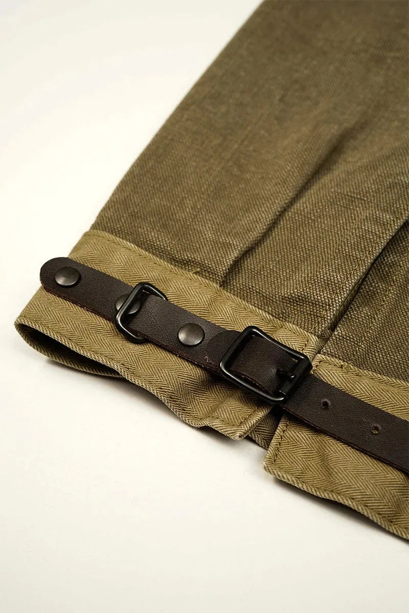 ◯ Nigel Cabourn - 50s MOUNTAIN ARMY PANT - GREEN